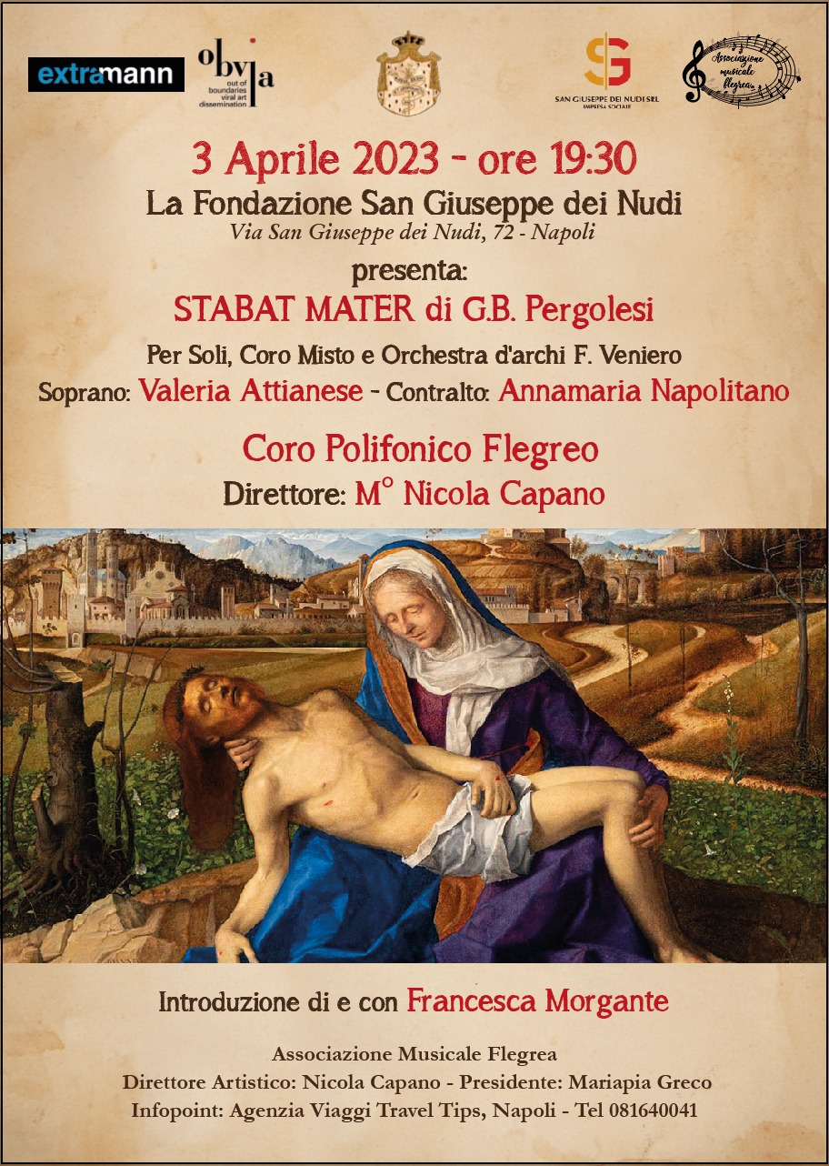 San Giuseppe Dei Nudi Presenta Lo Stabat Mater Di Pergolesi Museo